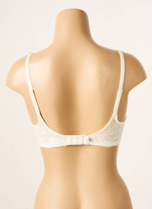 Soutien-gorge effet matière satinée haut soutien-gorge emboitant beige SIMONE PERELE femme