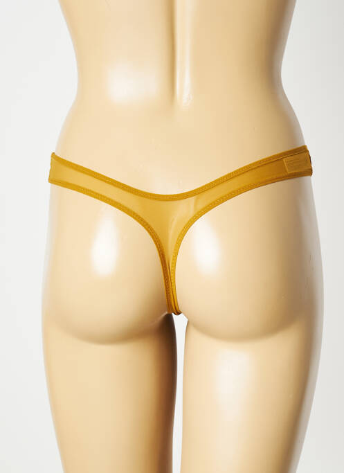 Tanga jaune SIMONE PERELE pour femme