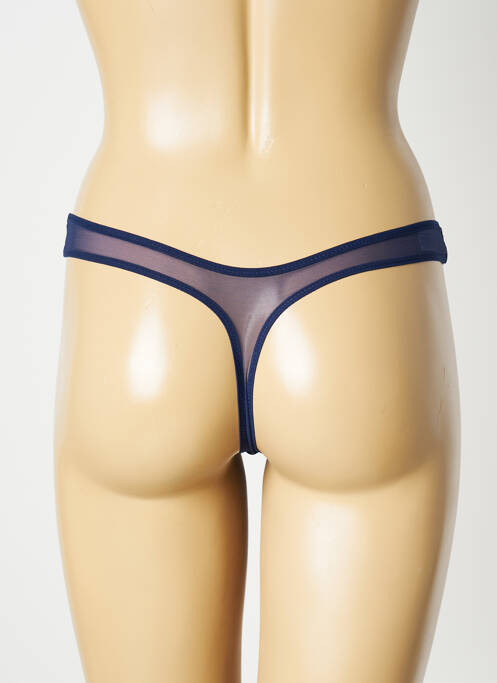 Tanga bleu SIMONE PERELE pour femme