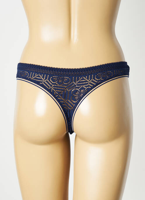 Tanga bleu SIMONE PERELE pour femme