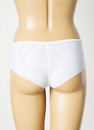Shorty effet matière satinée blanc SIMONE PERELE femme