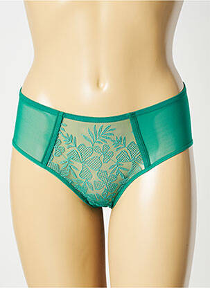 Shorty tissage tulle vert SIMONE X SIMONE PÉRÈLE femme