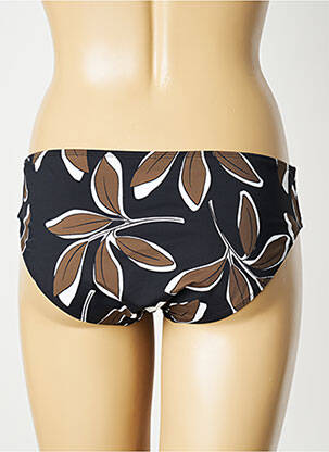 Bas de maillot de bain imprimé fantaisie culotte noir AUBADE femme