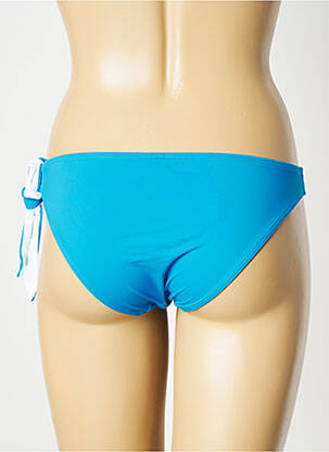 Bas de maillot de bain fermeture liens à nouer culotte bleu AUBADE femme