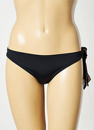 Bas de maillot de bain effet matière satinée culotte noir AUBADE femme