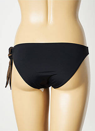 Bas de maillot de bain effet matière satinée culotte noir AUBADE femme