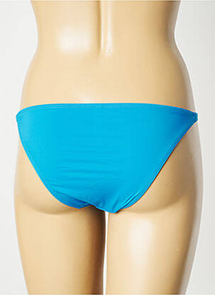 Bas de maillot de bain effet matière satinée culotte bleu AUBADE femme