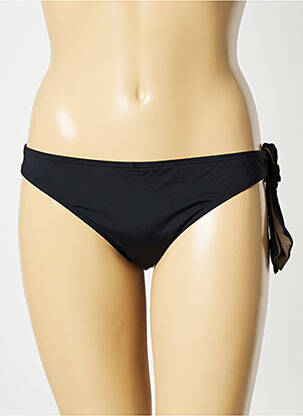 Bas de maillot de bain effet matière satinée culotte noir AUBADE femme