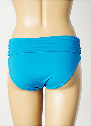 Bas de maillot de bain effet matière satinée culotte bleu AUBADE femme