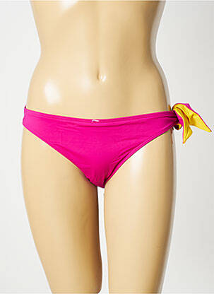 Bas de maillot de bain réversible culotte rose AUBADE femme