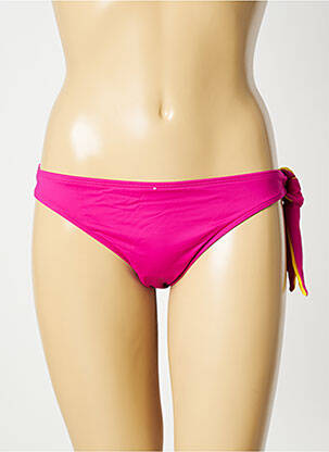 Bas de maillot de bain réversible culotte rose AUBADE femme