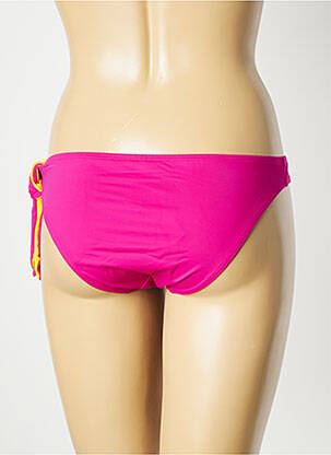 Bas de maillot de bain réversible culotte rose AUBADE femme