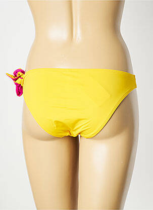 Bas de maillot de bain réversible culotte jaune AUBADE femme