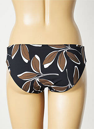 Bas de maillot de bain imprimé fleurs shorty noir AUBADE femme