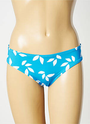 Bas de maillot de bain imprimé fantaisie culotte bleu AUBADE femme