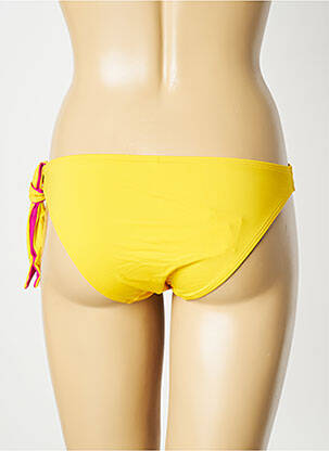 Bas de maillot de bain réversible culotte jaune AUBADE femme