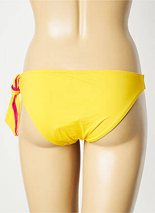 Bas de maillot de bain réversible culotte jaune AUBADE femme