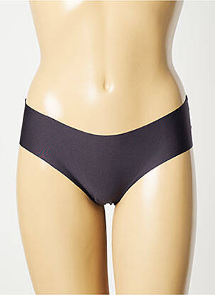 Culotte effet matière satinée gris SIMONE PERELE femme