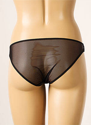 Culotte effet matière satinée noir SIMONE PERELE femme