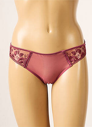 Culotte tissage satiné rose SIMONE PERELE femme