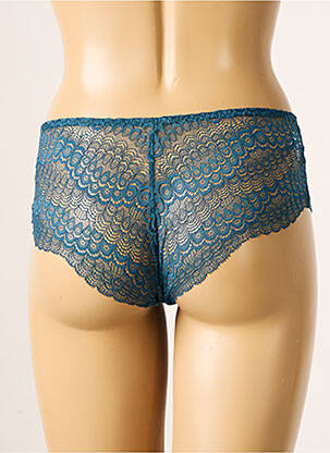 Tanga finition dentelle bleu SIMONE PERELE femme