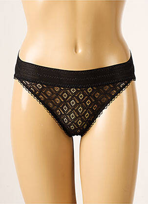 Culotte fond doublé noir SIMONE X SIMONE PÉRÈLE femme