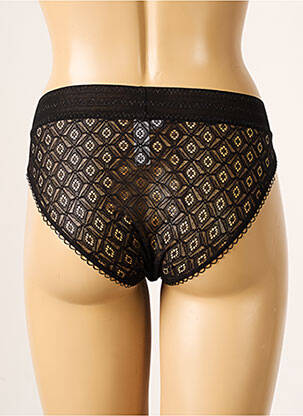 Culotte fond doublé noir SIMONE X SIMONE PÉRÈLE femme