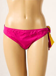 Bas de maillot de bain micro fibres culotte rose AUBADE femme