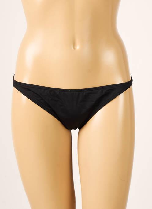 Bas de maillot de bain effet matière satinée culotte noir AUBADE femme