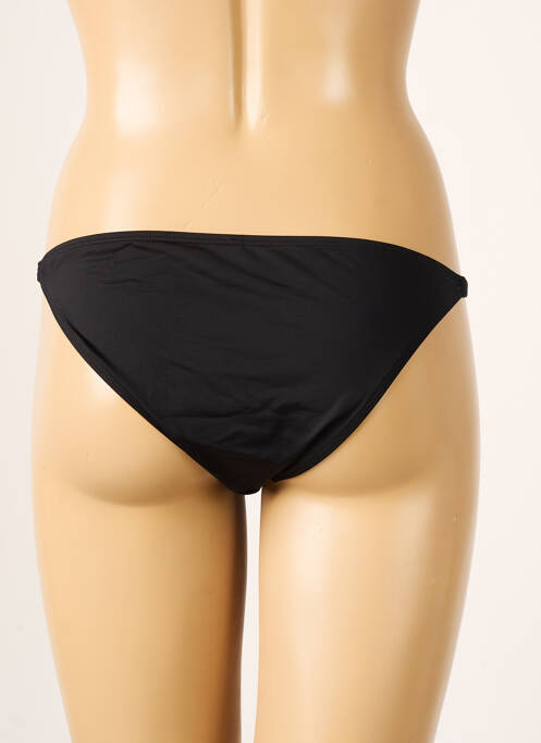 Bas de maillot de bain effet matière satinée culotte noir AUBADE femme