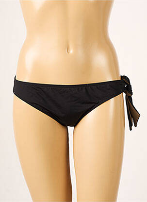 Bas de maillot de bain effet matière satinée culotte noir AUBADE femme