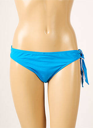 Bas de maillot de bain fermeture liens à nouer culotte bleu AUBADE femme