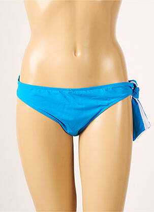 Bas de maillot de bain fermeture liens à nouer culotte bleu AUBADE femme