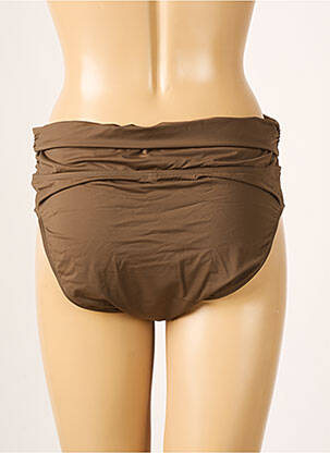 Bas de maillot de bain micro fibres culotte vert AUBADE femme