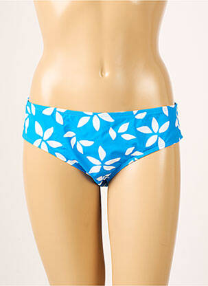 Bas de maillot de bain imprimé fantaisie culotte bleu AUBADE femme