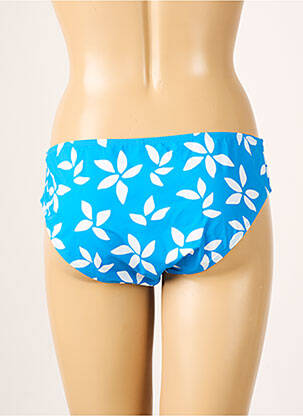 Bas de maillot de bain imprimé fantaisie culotte bleu AUBADE femme