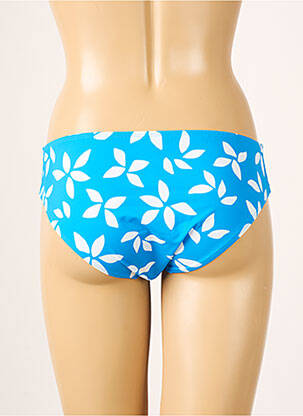 Bas de maillot de bain imprimé fantaisie culotte bleu AUBADE femme