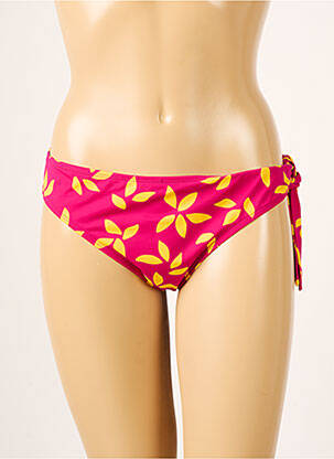 Bas de maillot de bain imprimé fantaisie culotte rose AUBADE femme