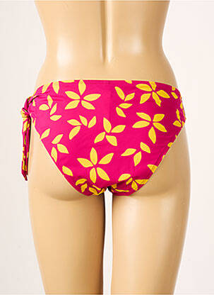 Bas de maillot de bain imprimé fantaisie culotte rose AUBADE femme
