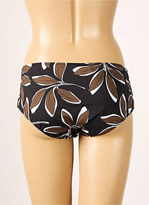 Bas de maillot de bain imprimé fantaisie culotte noir AUBADE femme
