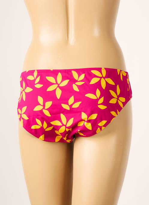 Bas de maillot de bain imprimé tie and dye culotte rose AUBADE femme