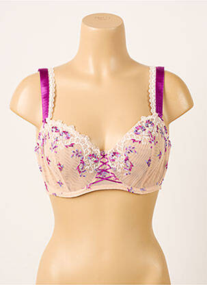 Soutien-gorge broderie violet AUBADE femme