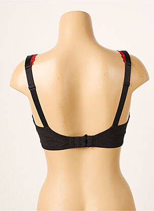 Soutien-gorge effet matière satinée haut soutien-gorge emboitant noir AUBADE femme