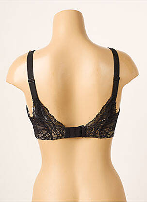 Soutien-gorge effet matière satinée haut soutien-gorge emboitant noir AUBADE femme