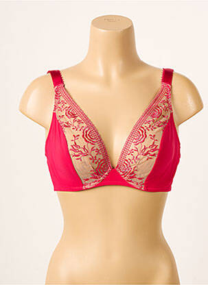 Soutien-gorge effet matière satinée haut soutien-gorge emboitant rose AUBADE femme