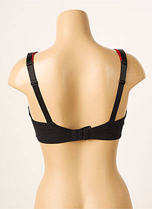 Soutien-gorge effet matière satinée haut soutien-gorge emboitant noir AUBADE femme