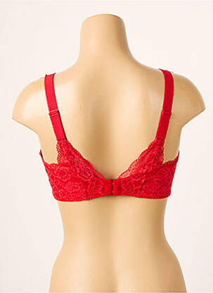 Soutien-gorge effet matière satinée haut soutien-gorge emboitant rouge AUBADE femme