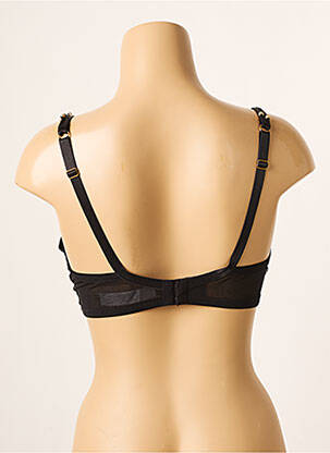 Soutien-gorge effet matière satinée haut soutien-gorge emboitant noir AUBADE femme