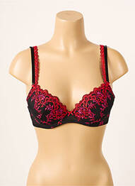 Soutien-gorge broderie haut soutien gorge push up air noir AUBADE femme