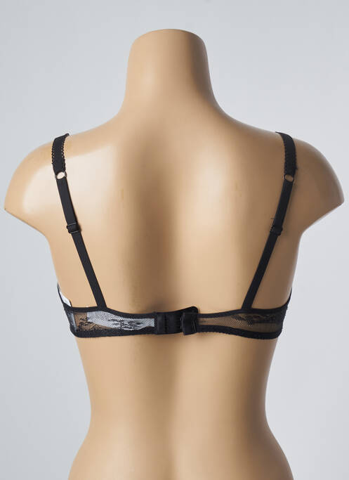Soutien-gorge effet matière satinée haut soutien-gorge moulé noir PASSIONATA femme